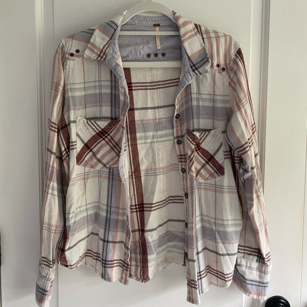 Free people flannel size S